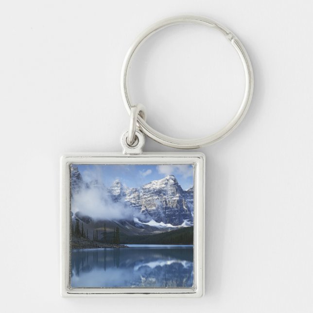 Chaveiro Canadá, Alberta, Parque Nacional Banff, Lago (Frente)