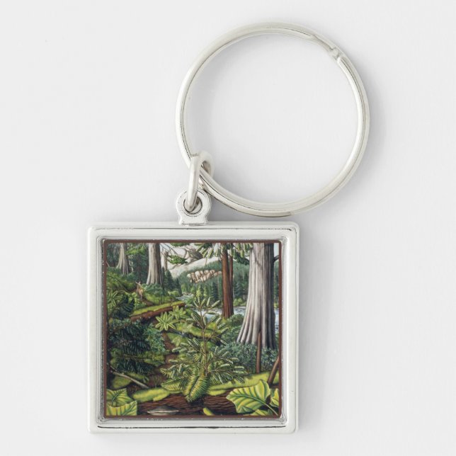 Chaveiro Canadá - Cadeia-chave Costa Oeste do Canadá - Souv (Frente)