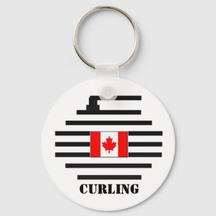 Chaveiro Canadá Curling