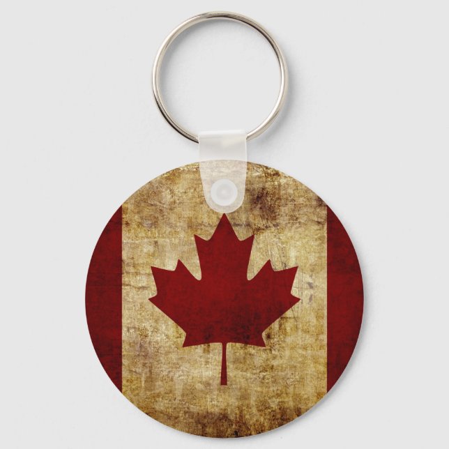 Chaveiro Canadá / Indicador amassado (Frente)