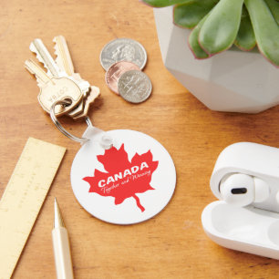 Chaveiro Canadá juntos e vencedores