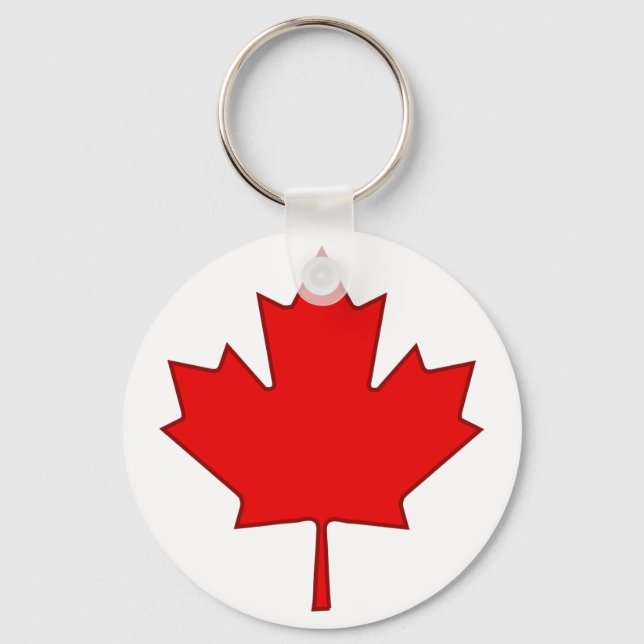 Chaveiro Canada Maple Leaf Keychain (Frente)
