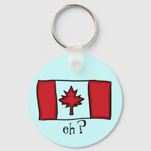Chaveiro canadense da bandeira