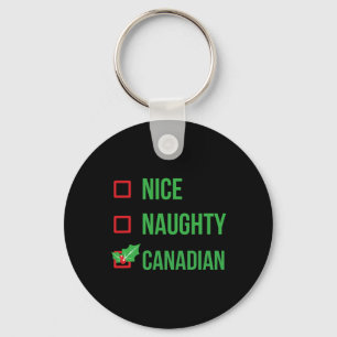 Chaveiro Canadian Funny Canada Pajama Natal Gift