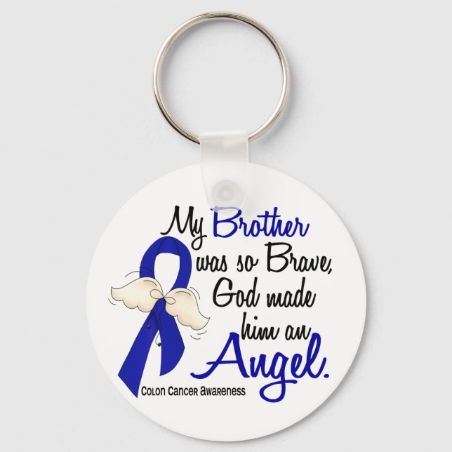 Chaveiro Cancer Angel 2 Brother Colon (Frente)