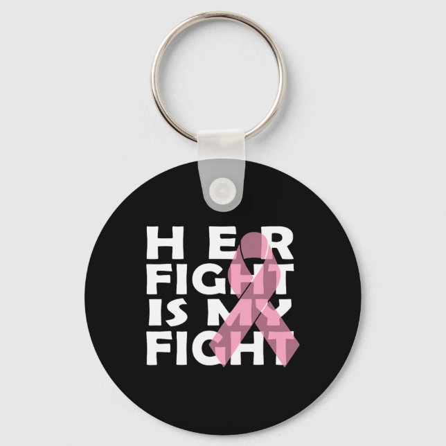 Chaveiro Cancer da mama do cancer (Frente)
