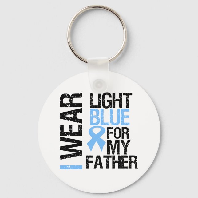 Chaveiro Cancer da próstata - Fita Azul (Frente)