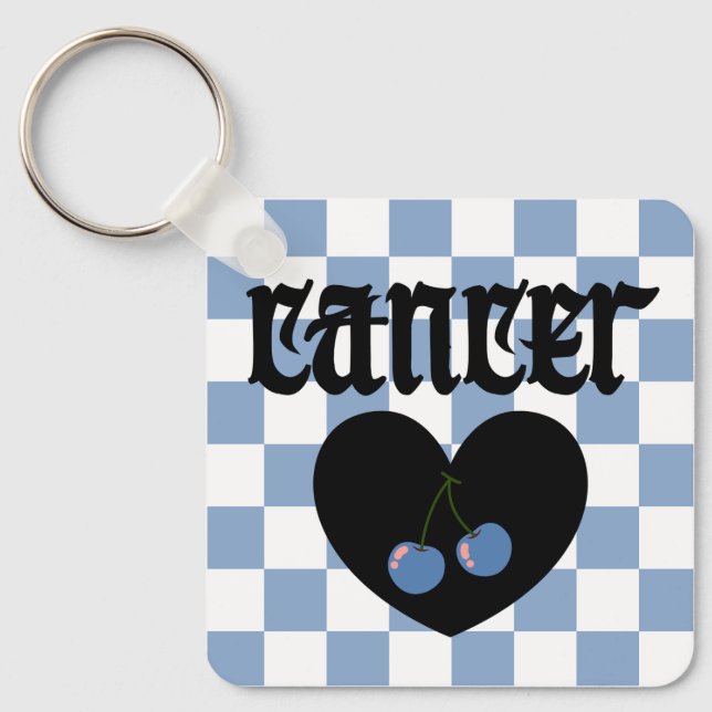 Chaveiro Cancer de Cherry Design (Frente)