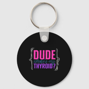 Chaveiro Cancer de consciência Onde está minha fita tireoid