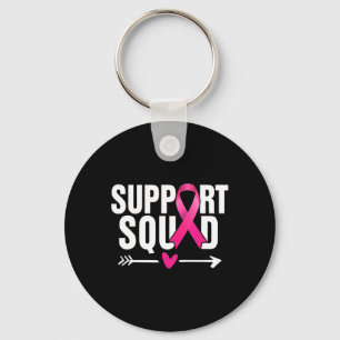 Chaveiro Cancer de Mama de Suporte ao Guerreiro de Cancer M