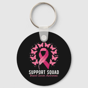 Chaveiro Cancer de Mama de Suporte ao Guerreiro de Cancer M