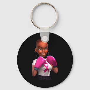 Chaveiro Cancer de peito Cancer de peito Warrior in a box W