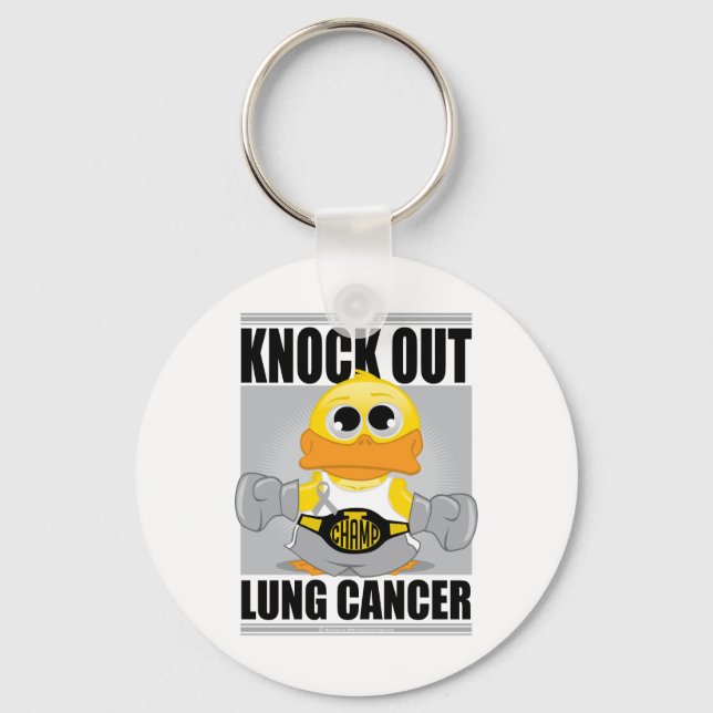 Chaveiro Cancer De Pulmão De Saída (Frente)