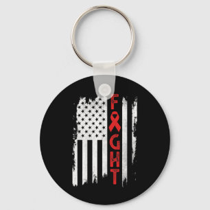 Chaveiro Cancer De Sangue Guerreiro Cancer Sanguíneo Sensib