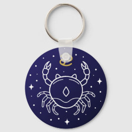 Chaveiro Cancer do Sinal Zodiac Caranguejo
