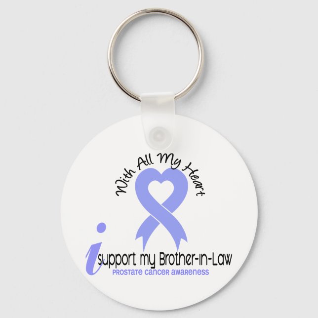 Chaveiro CANCER PROSTATE I Support My Brother-In-Law (Frente)