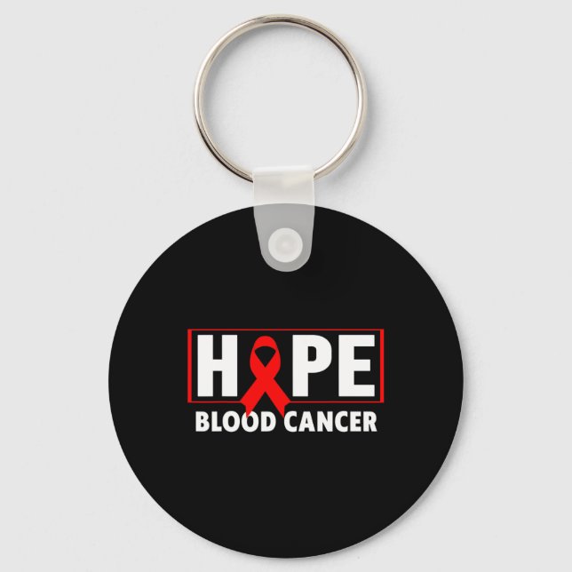Chaveiro Cancer Sanguíneo - Esperança para a consciência do (Frente)