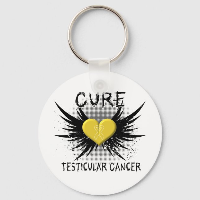 Chaveiro Cancer Testicular Cure (Frente)