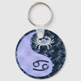 Chaveiro Cancer Yin Yang