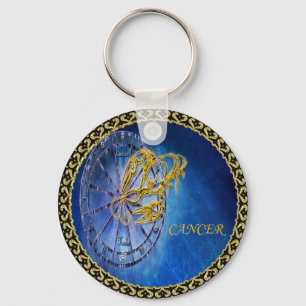Chaveiro Cancer Zodiac Astrology design Horoscope