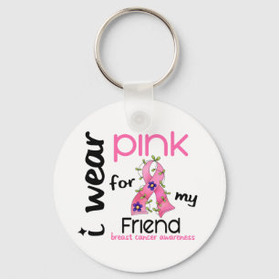 Chaveiro Cancro da mama EU VISTO o ROSA PARA MEU AMIGO 43