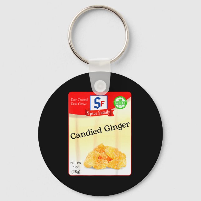 Chaveiro Candied Ginger Condiment Holiday Sce Group Costume (Frente)