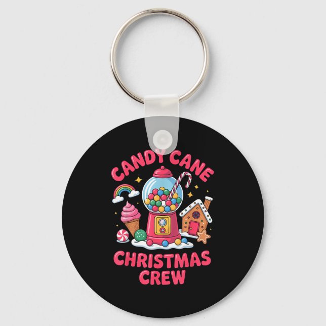 Chaveiro Candy Cane Christmas Crew Gumball Gingerbread Pepp (Frente)