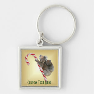 Chaveiro Candy Cane Koalas