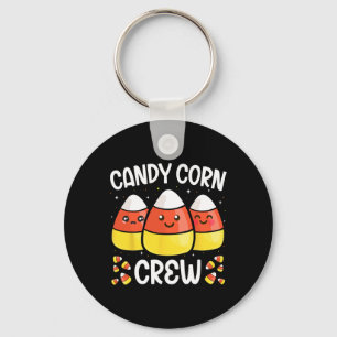 Chaveiro Candy Corn Crew Halloween Homens Mulheres Amigos