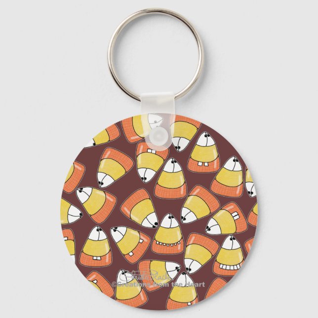 Chaveiro Candy Corn maluco! (Frente)