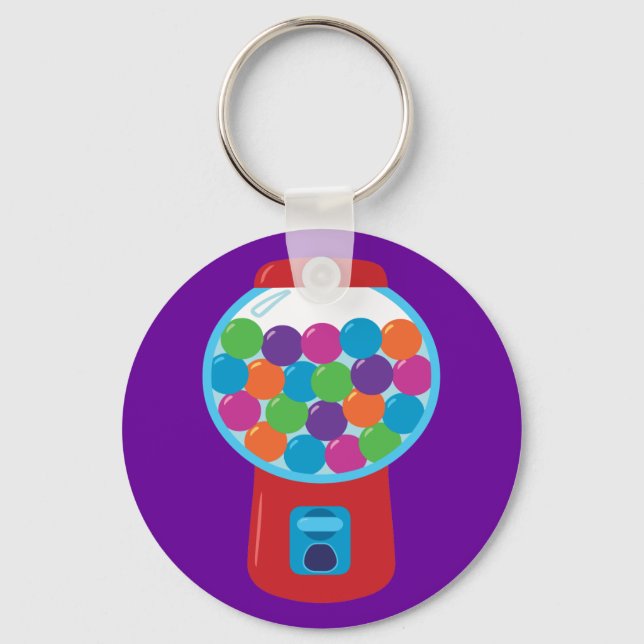 Chaveiro Candy Gumball Machine (Frente)