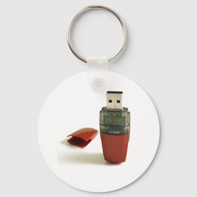 Chaveiro CANETA Flash USB (Frente)