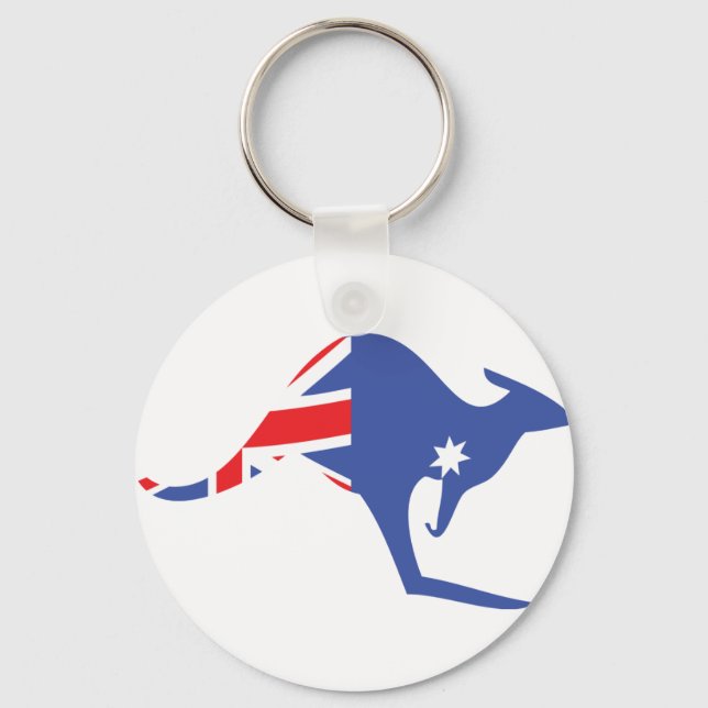 Chaveiro canguru australiano (Frente)