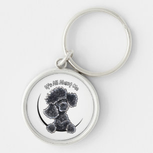 Chaveiro Caniche de brinquedo preta IAAM