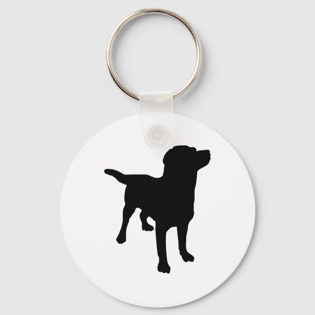 Chaveiro Canina Silhouette (Frente)