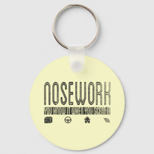 Chaveiro Canine Nosework (Rede Canina): você a conhece quan
