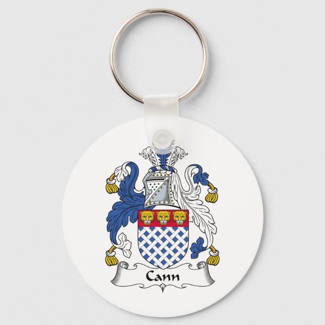 Chaveiro Cann Family Crest (Frente)