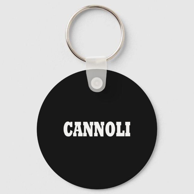 Chaveiro Cannoli Costume Halloween (Frente)