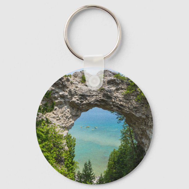 Chaveiro Canoagem Em Arch Rock (Frente)