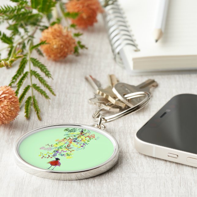 Chaveiro Canto de Pássaro (Lateral)