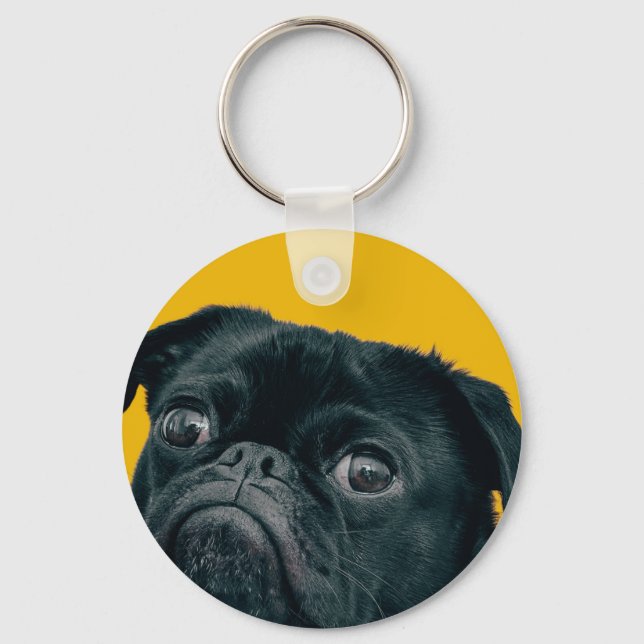 Chaveiro cão amarelo (Frente)