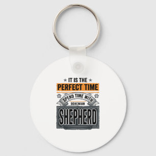 Chaveiro Cão Boêmio Vintage Pastor Tipografia Amante de Cãe