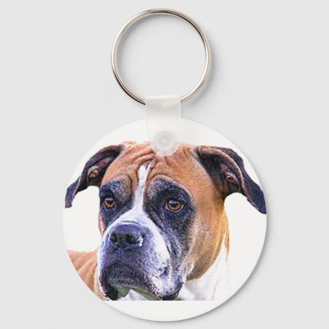 Chaveiro Cão-boxer (Frente)