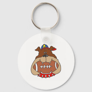 Chaveiro cão do futebol
