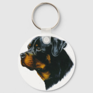Chaveiro cão do rottweiler