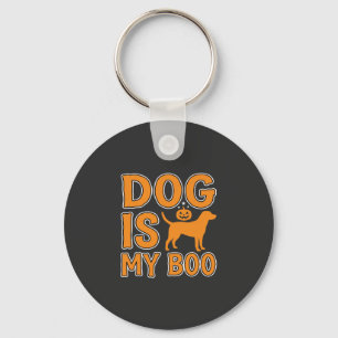 Chaveiro Cão é o Meu Boo Halloween Cão