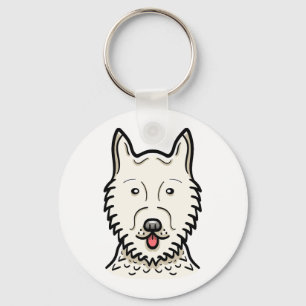 Chaveiro Cão esquimó americano