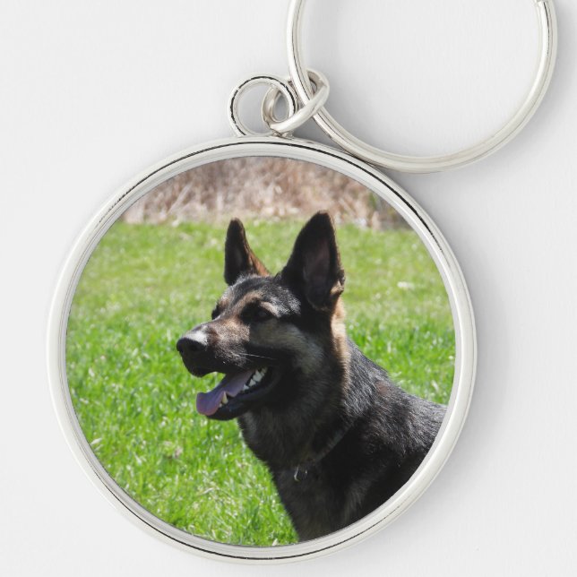 Chaveiro Cão german shepherd (Frente)