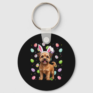 Chaveiro Cão Griffon de Bruxelas Ovos Felizes da Páscoa Caç