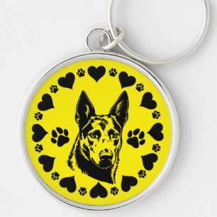 Chaveiro Cão Kelpie australiano